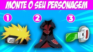 CONSTRUA SEU PERSONAGEM EM NARUTO SHIPPUDEN!! 🎁​👀​ JOGO DE DECISÕES DE NARUTO SHIPPUDEN! #5