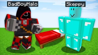 Skeppy and BadBoyHalo Play Roblox Bedwars…