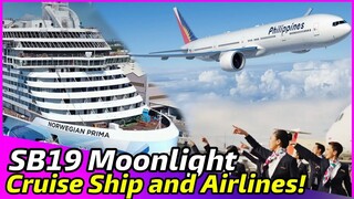 WOW! Norwegian Cruise Ship plays SB19 Moonlight and PAL Cabin Crew does the dance challenge!