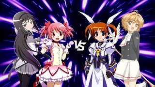 Trận chiến cô gái phép thuật! Madoka Shikame và Homura Akatsuki vs. Sakura Kinomoto và Nanoha Takama