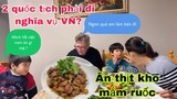 Ăn thịt kho mắm ruốc/ba cha con ghiền mùi mắm/sắp về Việt Nam/cuoc song phap chau au/món ngonmỗingày