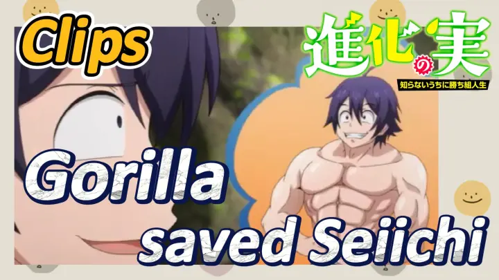 [The Fruit of Evolution]Clips |  Gorilla saved Seiichi