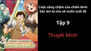 thuyết minh Cuộc sống chậm của chiến binh hắc ám bị cho về vườn tuổi 30 Tập 9