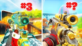 RANKING ALL the SNIPERS in Cod mobile | BEST SNIPER in COD mobile