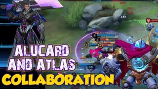 ALUCARD AND ATLAS COLLIDE | ALUCARD OBSIDIAN BLADE GAMEPLAY | MOBILE LEGENDS