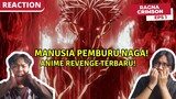 Ragna Crimson Episode 1 / ラグナクリムゾン Sub Indo Reaction - KISAH MANUSIA BIASA PEMBURU NAGA!