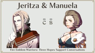 Jeritza & Manuela Support Conversations | Fire Emblem Warriors: Three Hopes