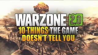 Call of Duty Warzone 2: 10  Things THE GAME DOESN’T TELL YOU