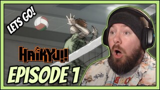 HINATA HAS WHAT IT TAKES! | Haikyuu!! Episode 1 Reaction