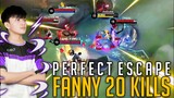 FANNY AGGRESSIVE 20 KILLS! | Perfect Escape | Fanny Gameplay by Kairi