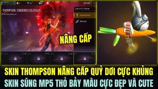 OB38 Skin THOMPSON NÂNG CẤP QUỶ DƠI Cực Khủng Và Ngầu, Skin MP5 THỎ BẢY MÀU Cực Xịn Xò Và Dễ Thương