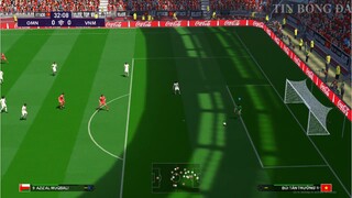 Kết quả bóng đá Việt Nam vs Oman vòng loại world cup 2022 -  pes 2021