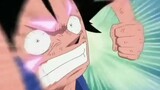 The moment Luffy smashed the Dragon Man with one punch. . . . . . . . . . . . . . . . . . . too hand