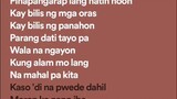 Kung alam mo Lang(lyrics)