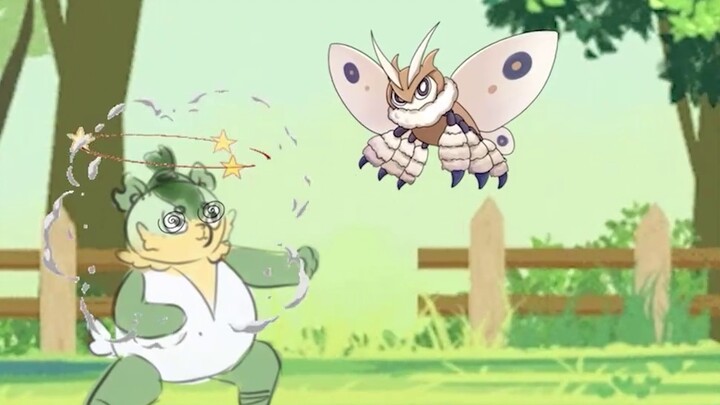 Thiết lập hình ảnh bướm đêm: Pokémon tự chế lười biếng, mập mạp và tham lam Pokémon Trung Quốc khu v