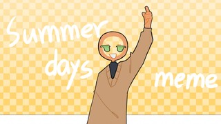 【Alan becker再临】summer days meme