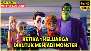 KETIKA 1 KELUARGA DIKUTUK MENJADI MONSTER || Alur Cerita Film Animasi KELUARGA MONSTER