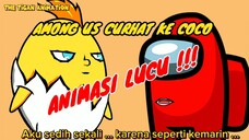 Among Us curhat ke Coco Tigan | The Tigan Animation