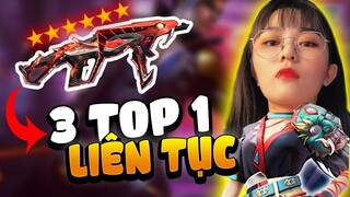 [FREE FIRE] MISTHY vác MP40 Mãng Xà vào trận lấy nhẹ 3 top 1 liên tục!!!