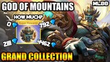 HOW MUCH DID WE SPEND ON BALMOND'S GOD OF MOUNTAINS COLLECTOR SKIN?? - MLBB WHAT’S NEW? VOL. 106