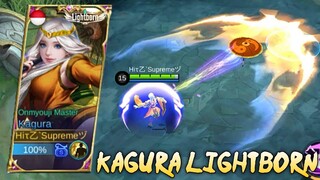 KAGURA LIGHTBORN SKIN SCRIPT CUSTOMIZED | ABC FILE + NO PASSWORD - MOBILE LEGENDS