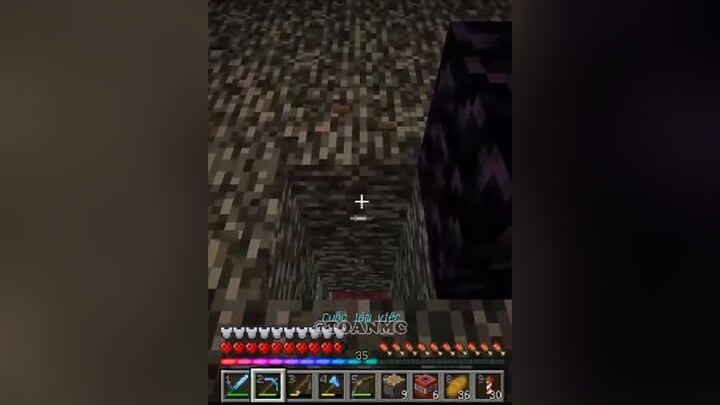 Dăm ba cái bedrock sao làm khó được Toàn MC 🤣 minecraft fyp xuhuong toanmc clownsmcteam theanh28 Qu