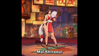 Mai Shiranui - Masha's King Of Fighters Skin Effects #mobilelegends