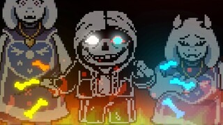 DUSTTALE Brotherly LOVE sans ruins encounter full animation