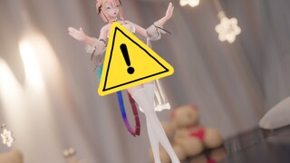 [MMD/Don't look at the tail challenge 10.0] Show the brothers some white silk cats