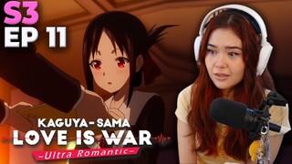 this changes EVERYTHING... | Kaguya-sama: Love Is War ULTRA ROMANTIC Season 3 Episode 11 Reaction