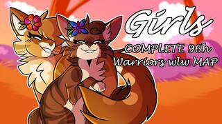 ♡ (READ DESC) ♡ GIRLS ♡ COMPLETE 96 HOUR WARRIORS WLW PMV MAP ♡