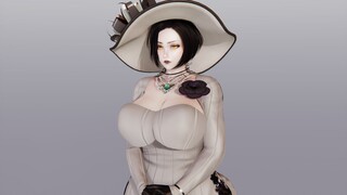 Ethan, stop swatting your mother with your fly swatter, okay? [MMD] Eight-foot Lady Dimitrescu HS2 C