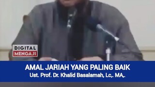 Amal jariyah yang paling baik