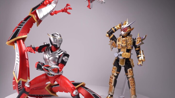 แจกดอกไม้เสร็จแล้วเหรอ? SHF Kamen Rider King of Time Bandai Tokiwa Shogo King of Time Form King of T