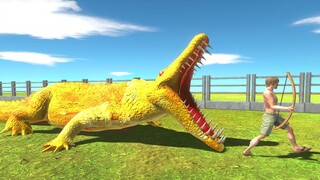 FIRE PURUSSAURUS DEADLY TRIP - Animal Revolt Battle Simulator