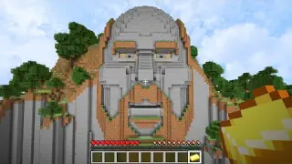 TEMPLE of NOTCH in Minecraft it was 10 YEARS AGO
