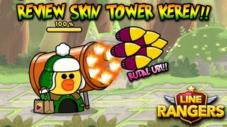 REVIEW SKIN TOWER SWEET POTATO SALLY!! 🍠🔥 LINE RANGERS (INDONESIA)