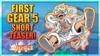 Gear 5 Rubber Fruit First Short Teaser From A One Piece Game
