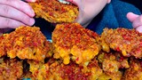 [ASMR]Menyantap jamur enoki goreng pedas