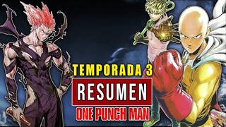 ⚡ One Punch Man TEMPORADA 3  | RESUMEN |