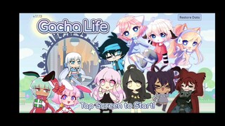 Gacha life game. Kepoin main game bersama kekey [prt 2]