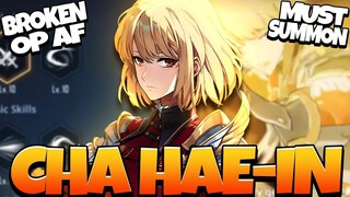 CHA HAE-IN LEAKED KIT & FULL ANIMATIONS! SHE IS 100% BROKEN & MUST HAVE DAY 1 - Solo Leveling: Arise