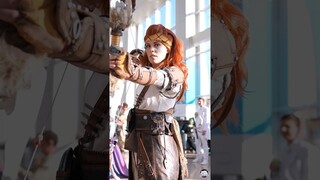 🤯 Mind-Blowing HORIZON ZERO DAWN Cosplay 🏹 #shorts