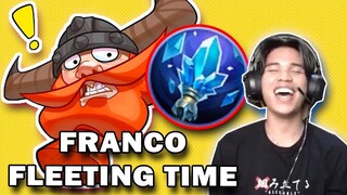 FRANCO PAKE FLEETING TIME MELAWAN TOP GLOBAL GUSION