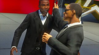 Will Smith smacks Chris Rock in GTA 5