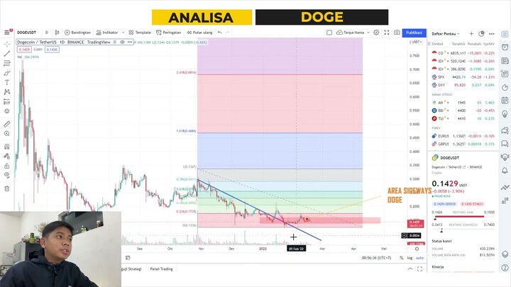 DOGE COIN WEEKLY ANALYSIS 18 FEBRUARY 2022
