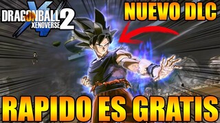 DRAGON BALL XENOVERSE 2 NUEVO DLC GRATIS APRESURATE POR QUE LO VAN A QUITAR