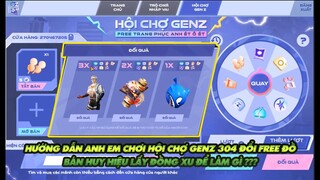 FREE FIRE | HƯỚNG DẪN ANH EM TOÀN SERVER CHƠI HỘI CHỢ GENZ ĐỔI ÁO EOS - BÁN HUY HIỆU LẤY XU LÀM GÌ?