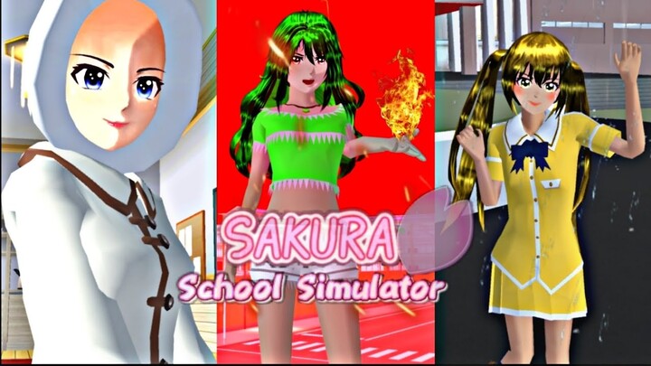 TIKTOK SAKURA SCHOOL SIMULATOR VIDEO [ PART 7] ~BY~ CAT QUEEN