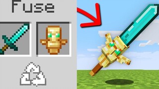 Minecraft แต่คุณสามารถหลอมรวมไอเท็มใดก็ได้